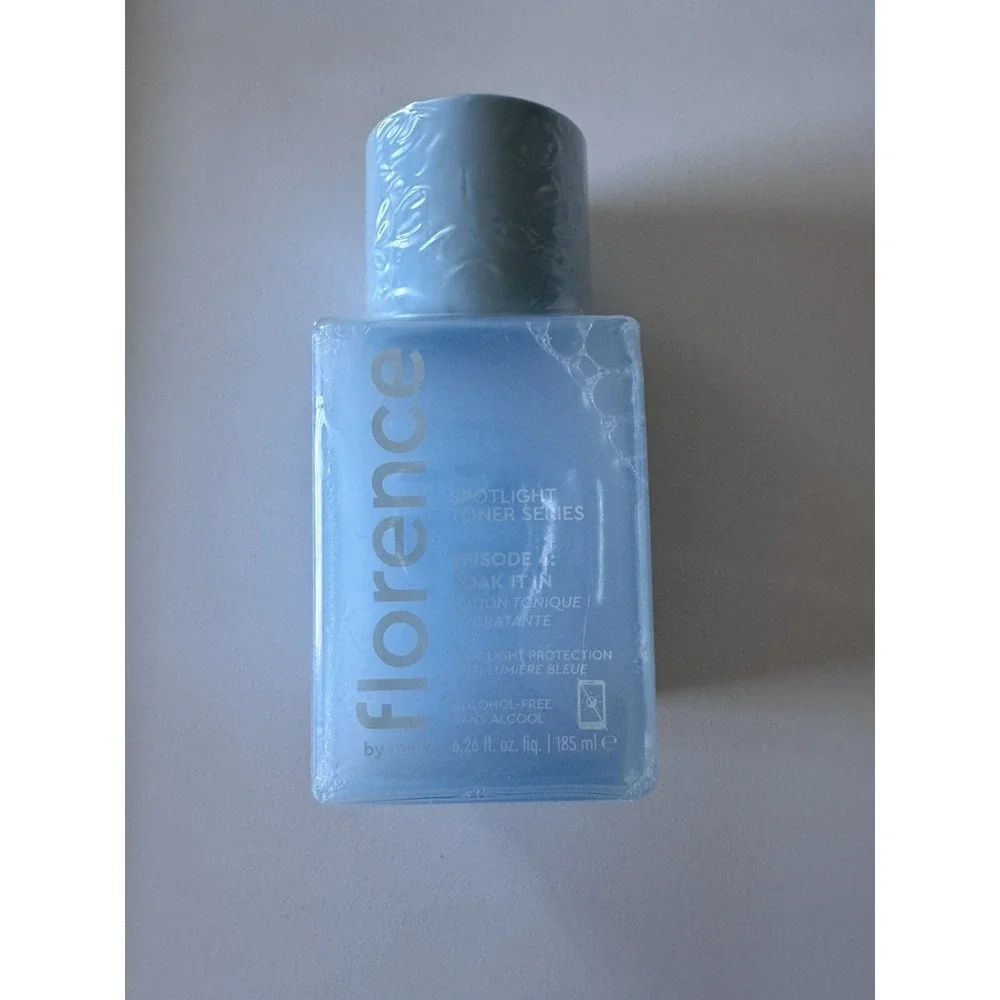 New FLORENCE BY MILLS Spotlight Toner Series Episode 4:Soak It In 6.26 oz Blue